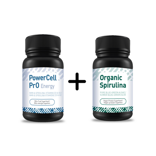 Combo: PowerCell PrO (30s)+ Spirulina (60s) - 2-Pack